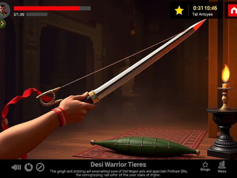 Desi Warrior Tier Gameplay Screenshot